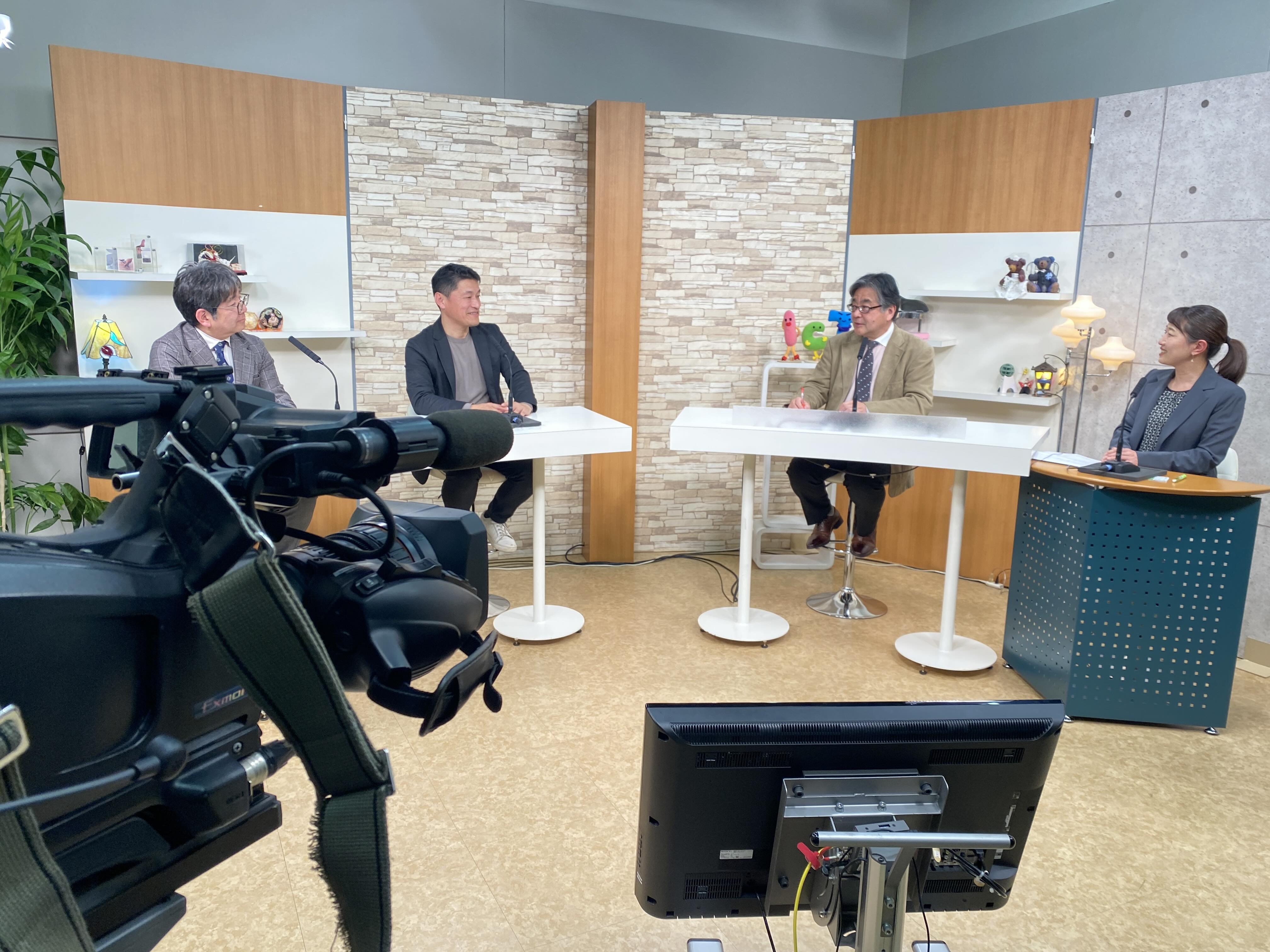 ケーブルテレビに出演しました